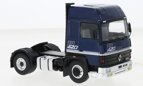 Renault R420 1986 Donkerblauw Metallic - 1:43